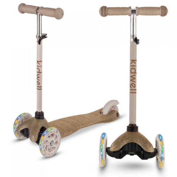 Skrejritenis UNO GLITTER GOLD-Bērnu transportlīdzekļi-bebis.lv