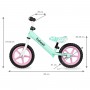 REBEL Mint balance bike--bebis.lv