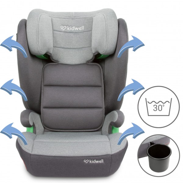 Weston Dark Grey Car seat--bebis.lv