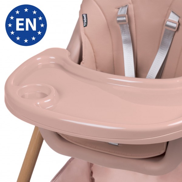 Karimi Pink High chair--bebis.lv