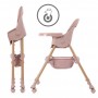 Karimi Pink High chair--bebis.lv