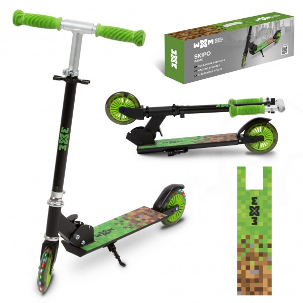 120mm SKIPO Game folding scooter--bebis.lv