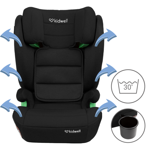 Weston Black Car seat--bebis.lv