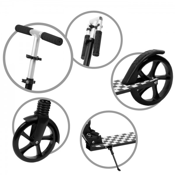 200mm DRIFF Chess city scooter--bebis.lv