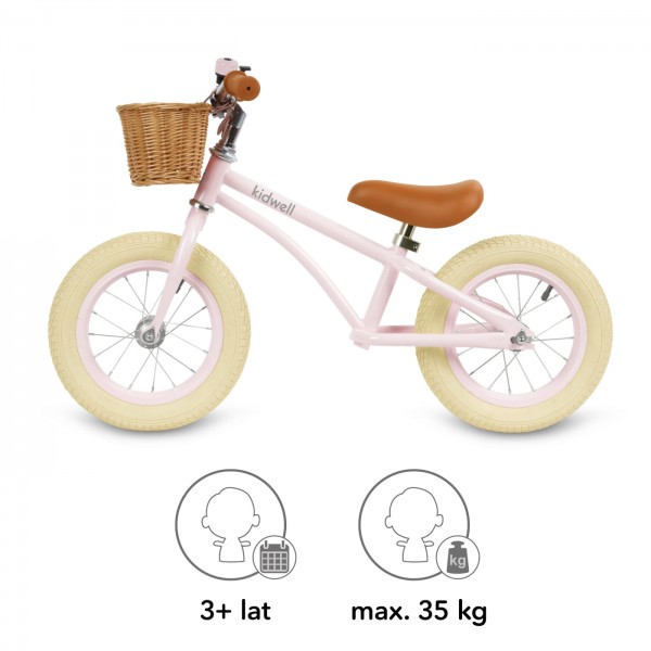 CLASSY Pink balance bike--bebis.lv