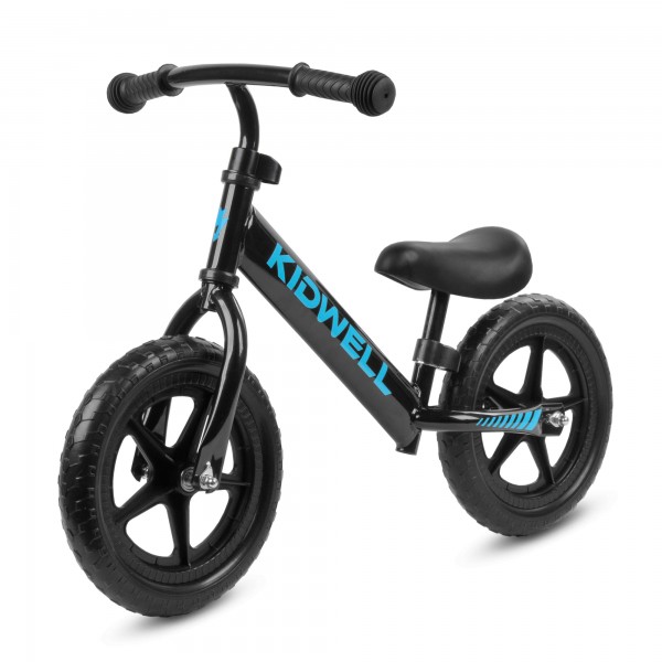 REBEL Black balance bike--bebis.lv
