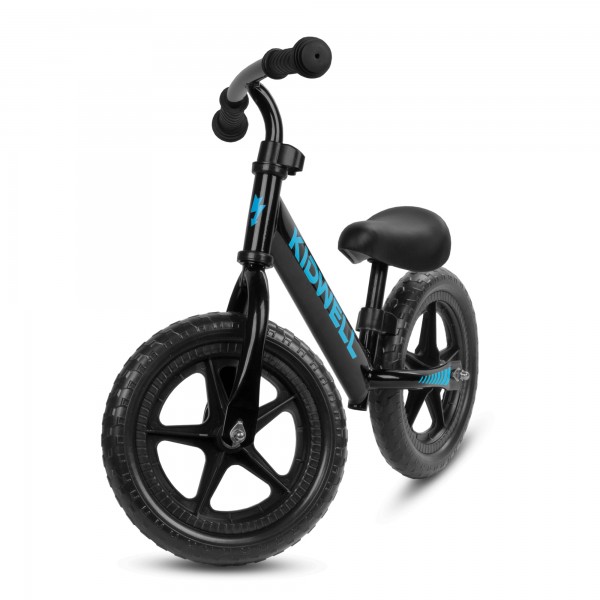 REBEL Black balance bike--bebis.lv