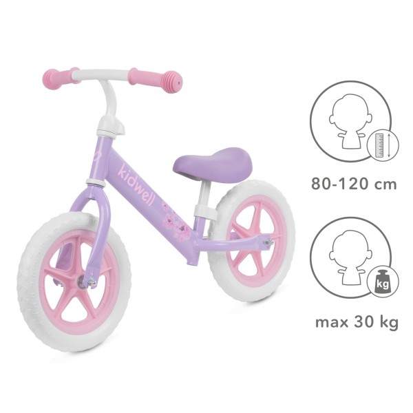 REBEL Violet balance bike--bebis.lv