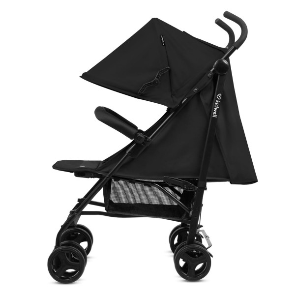 QUGAR BLACK stroller--bebis.lv