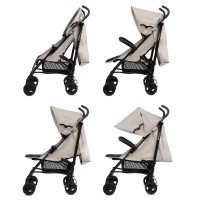 Stroller QUGAR beige/black