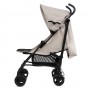 QUGAR BEIGE/BLACK stroller--bebis.lv