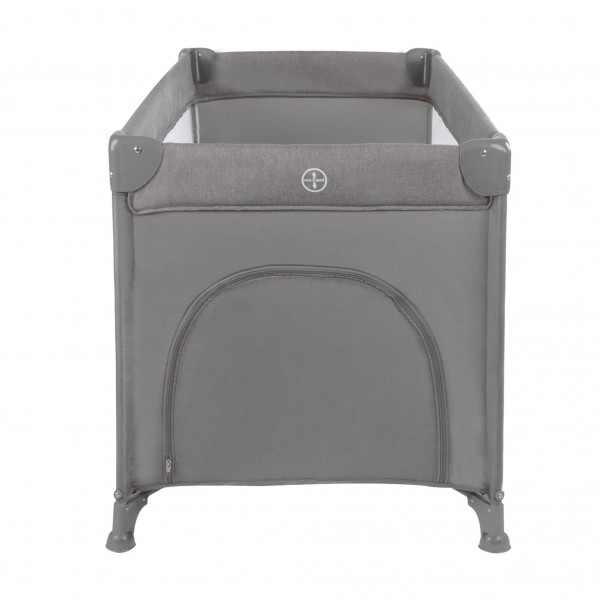 BLISSY Lift Gray two-level travel cot--bebis.lv