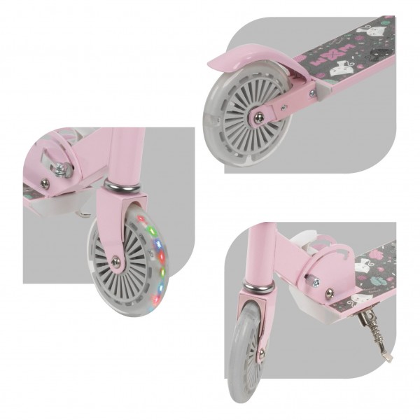 120 mm SKIPO Cat folding scooter--bebis.lv