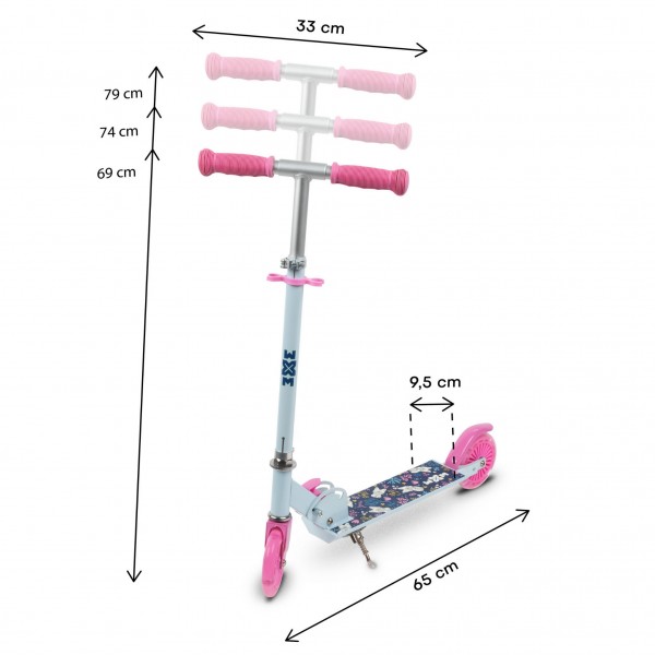 120 mm SKIPO Dog folding scooter--bebis.lv