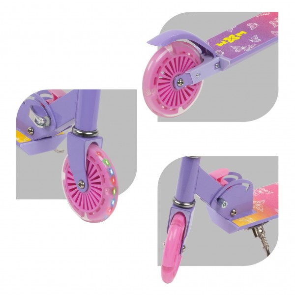 120 mm SKIPO Butterfly folding scooter--bebis.lv