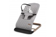 Bērnu šūpuļkrēsls LARO pelēks