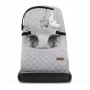 LARO Full Grey/Wooden baby bouncer--bebis.lv