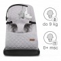 LARO Full Grey/Black baby bouncer--bebis.lv