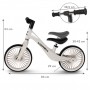 NIX Gray balance bike--bebis.lv