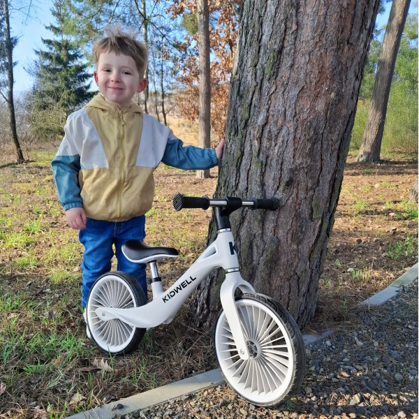 NIX Gray balance bike--bebis.lv