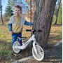 NIX Gray balance bike--bebis.lv