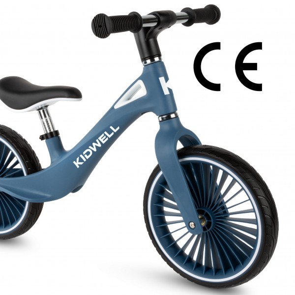 NIX Dark Blue balance bike--bebis.lv