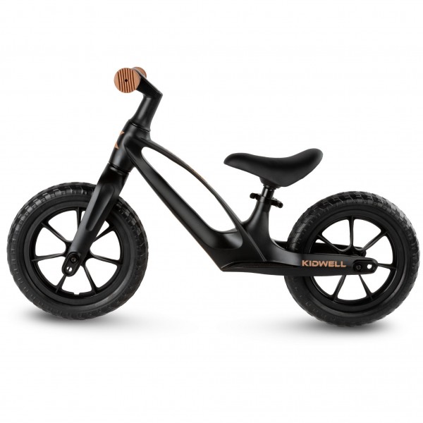 Vito Black balance bike--bebis.lv