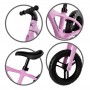 JOGO Pink balance bike--bebis.lv