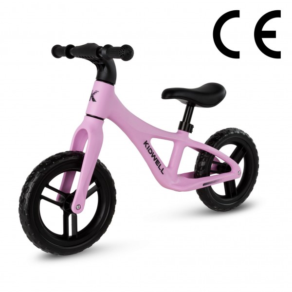 JOGO Pink balance bike--bebis.lv