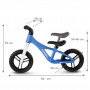 JOGO Blue balance bike--bebis.lv