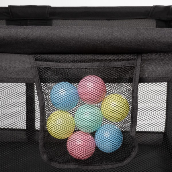 FANKO Black playpen 180x200--bebis.lv