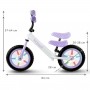 REBEL LED Dots balance bike--bebis.lv