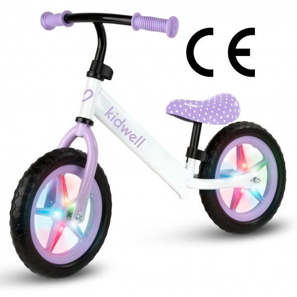 REBEL LED Dots balance bike--bebis.lv