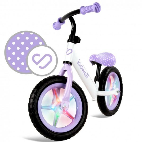 REBEL LED Dots balance bike--bebis.lv