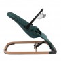 LARO Green/Wooden baby bouncer--bebis.lv