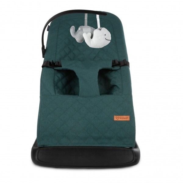 LARO Green/Black baby bouncer--bebis.lv