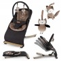 RUBI Black/Gold baby bouncer--bebis.lv