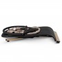 RUBI Black/Gold baby bouncer--bebis.lv