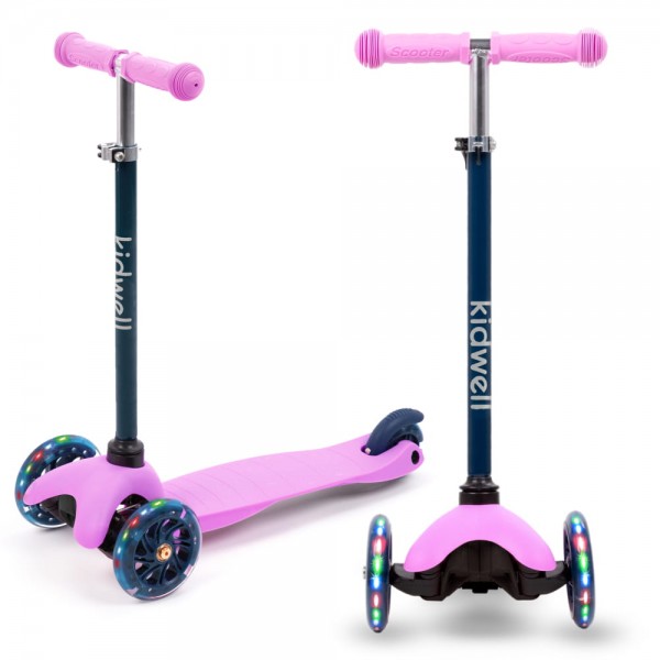 UNO Violet-Navy Balance scooter--bebis.lv