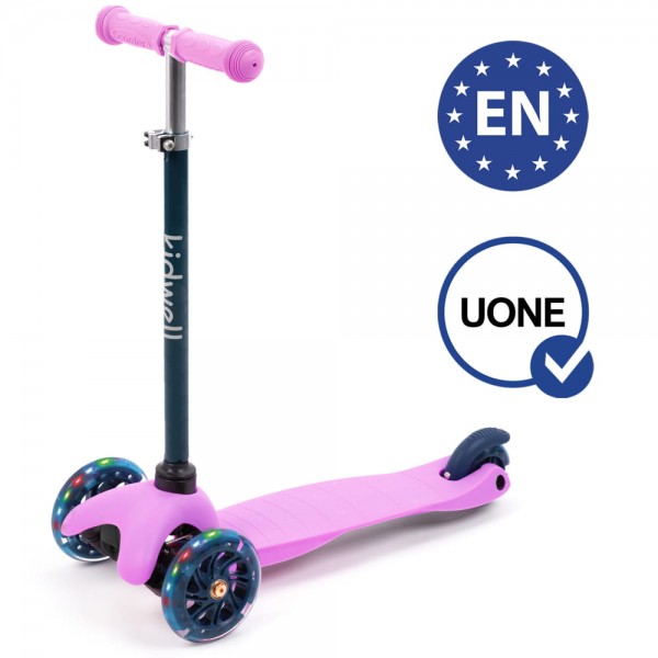UNO Violet-Navy Balance scooter--bebis.lv
