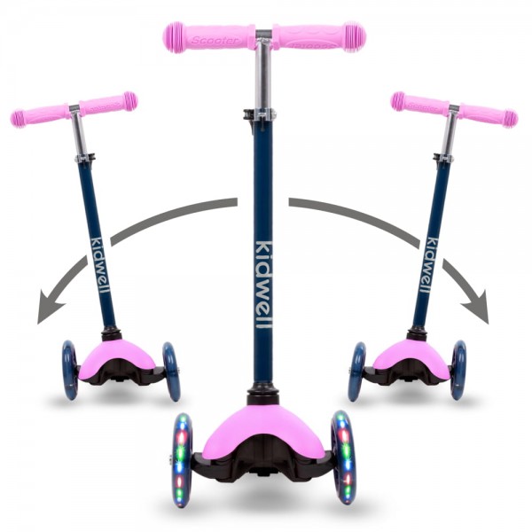 UNO Violet-Navy Balance scooter--bebis.lv