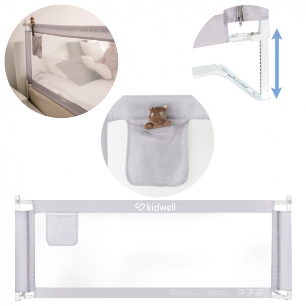 Gultas aizsargsiena TIVA 160 cm--bebis.lv