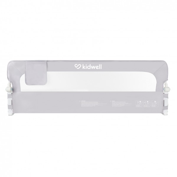 Bed Rail CORI grey--bebis.lv