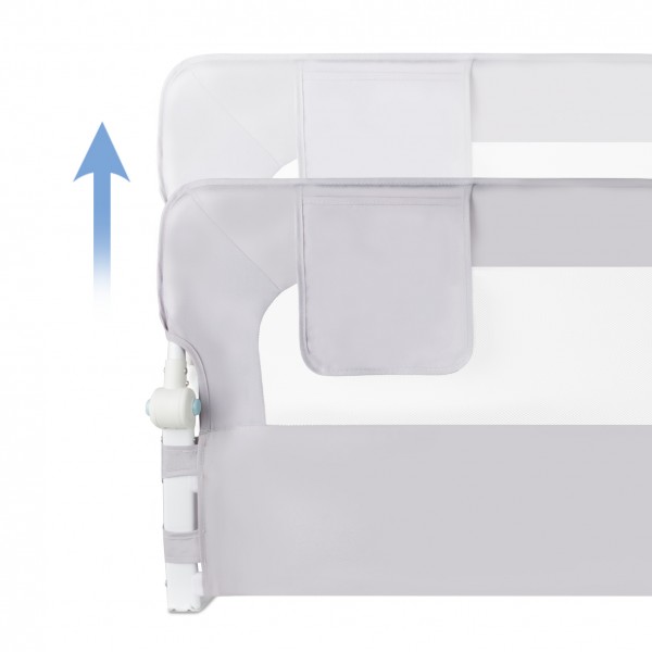 Bed Rail CORI grey--bebis.lv