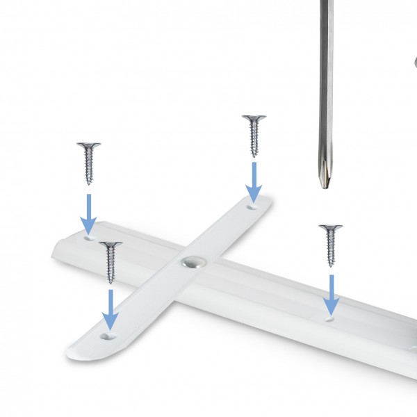 Aizsargsiena TIVA 200 cm--bebis.lv