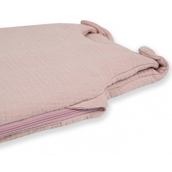 Muslīna guļammaiss BABY SOFT grey (1398)-Gultas veļa un piederumi-bebis.lv