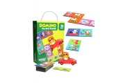 Domino Puzzle Transport Animals Montessori 440460