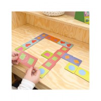 Domino Puzzle Transport Animals Montessori 440460