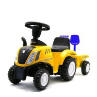Traktors ar piekabi NEW HOLLAND yellow (45785)