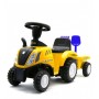 Traktors ar piekabi NEW HOLLAND yellow (45785)-BĒRNU TRANSPORTS-bebis.lv